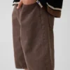 Baggy-shorts i denim för barn