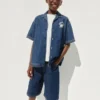 Baggy-shorts i denim för barn