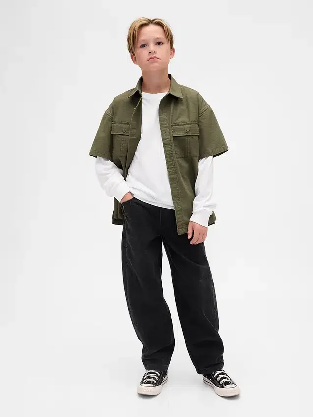 Baggy Taper-Jeans för barn