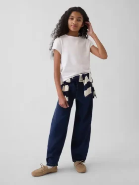 Baggy Taper-Jeans för barn