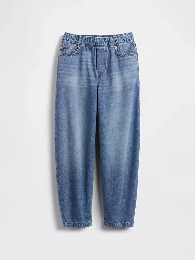 Baggy Taper-Jeans för barn