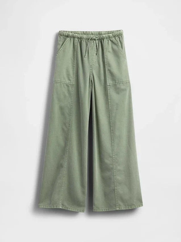 Baggybyxor i twill för barn