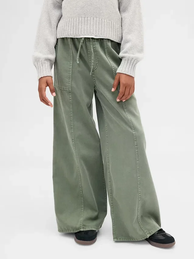 Baggybyxor i twill för barn