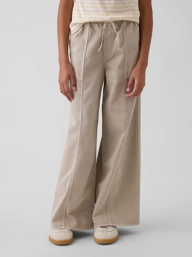 Baggybyxor i twill för barn