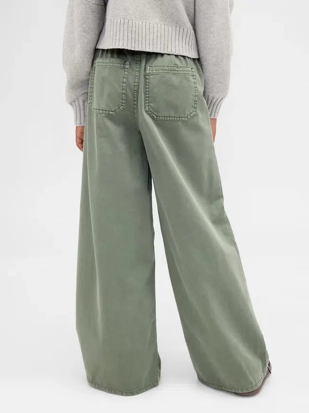 Baggybyxor i twill för barn