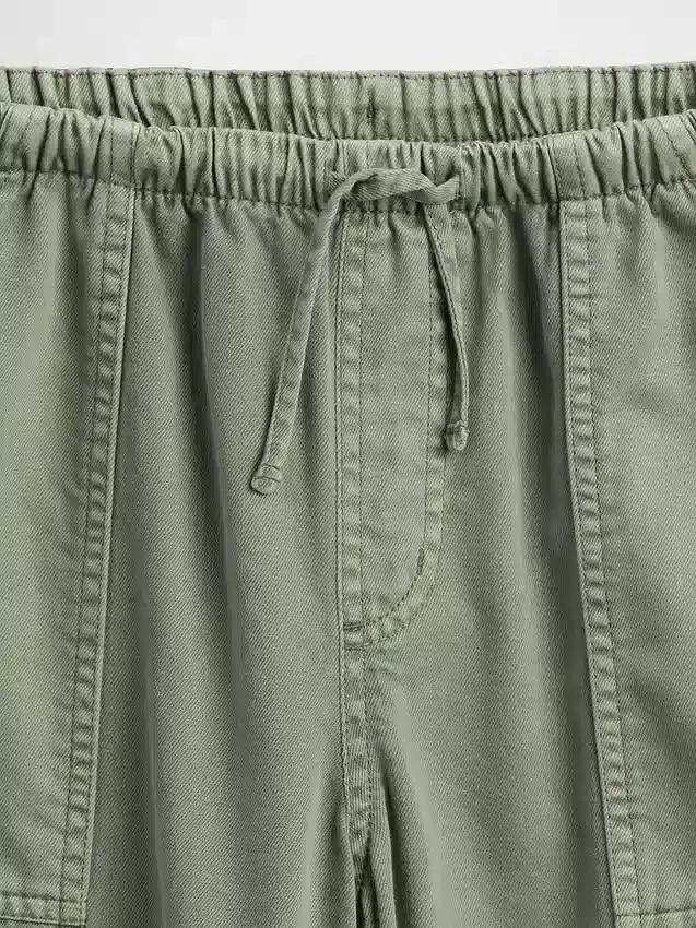 Baggybyxor i twill för barn