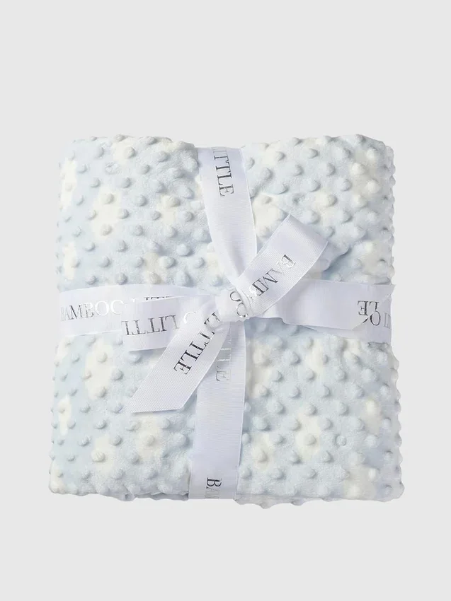 Bamboo Little Blue Cozy Cloud-filt