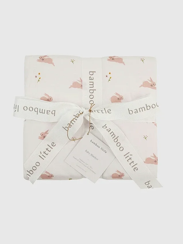 Bamboo Little Bunny babyfilt
