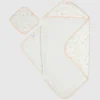 Bamboo Little Bunny-set med badhandduk med huva