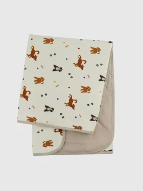 Bamboo Little Dogs babyfilt