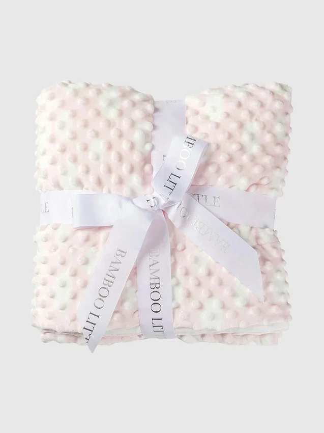 Bamboo Little Pink Cozy Cloud-filt