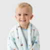 Bamboo Little Trucks babyfilt