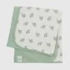 Bambu-babyfilt med liten elefant