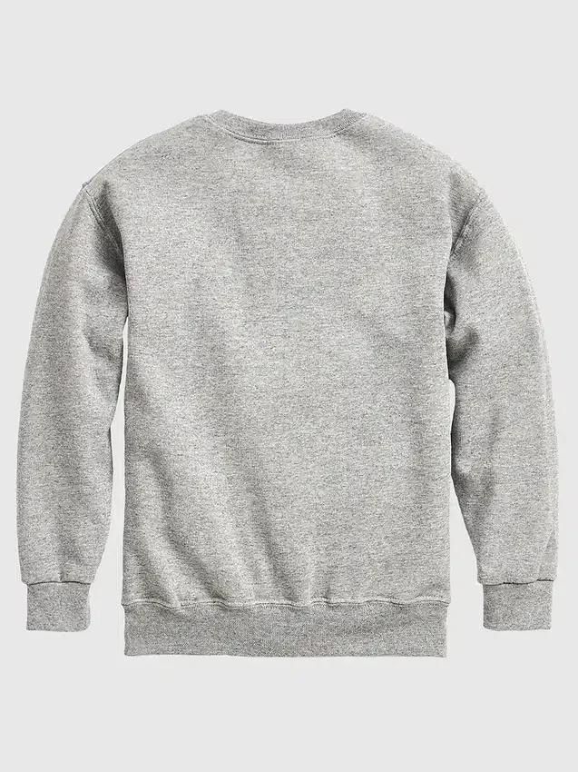 Barn-fleece-tröja med rund hals och Peanuts-Snoopy-hockeymotiv
