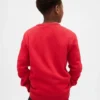 Barn-sweatshirt med grafiskt tryck