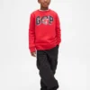 Barn-sweatshirt med grafiskt tryck