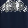 Barn-sweatshirt med grafiskt tryck