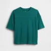 Barn-T-shirt i kraftig bomullsjersey