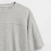 Barn-T-shirt i kraftig bomullsjersey