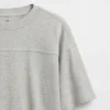 Barn-T-shirt i kraftig bomullsjersey