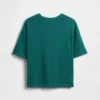Barn-T-shirt i kraftig bomullsjersey