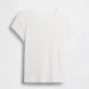 Barn-T-shirt i ribbstickat