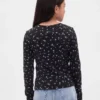 Barn-T-shirt i ribbstickat