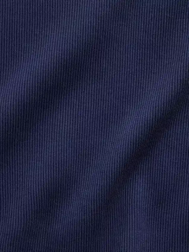 Barn-T-shirt i ribbstickat