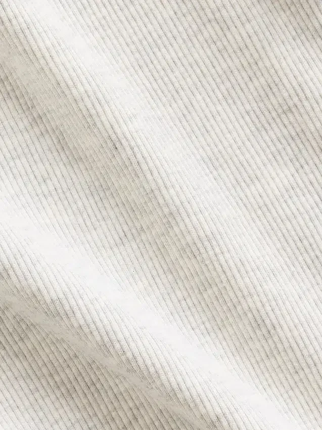 Barn-T-shirt i ribbstickat
