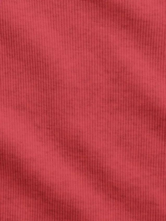 Barn-T-shirt i ribbstickat