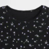 Barn-T-shirt i ribbstickat