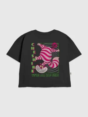 Barn-T-shirt med Alice i Underlandet-motiv