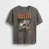 Barn-T-shirt med avslappnad passform och tryck