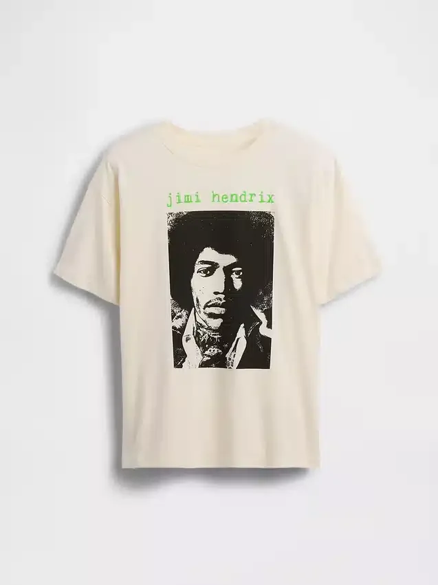 Barn-T-shirt med avslappnad passform och tryck