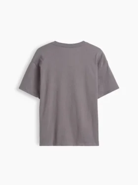 Barn-T-shirt med avslappnad passform och tryck