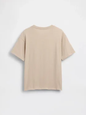 Barn-T-shirt med avslappnad passform och tryck