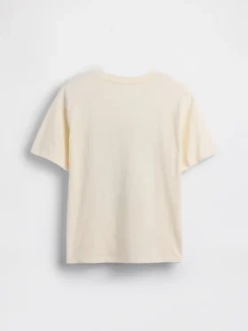 Barn-T-shirt med avslappnad passform och tryck