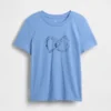 Barn-T-shirt med avslappnad passform och tryck