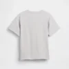 Barn-T-shirt med avslappnad passform och tryck