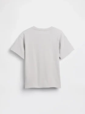 Barn-T-shirt med avslappnad passform och tryck