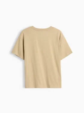 Barn-T-shirt med avslappnad passform och tryck