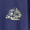 Barn-T-shirt med avslappnad passform och tryck