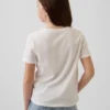 Barn-T-shirt med avslappnad passform och tryck