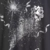 Barn-T-shirt med avslappnad passform och tryck
