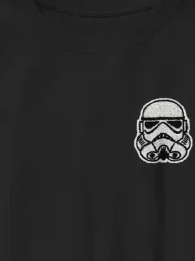 Barn-T-shirt med broderad Stormtrooper-motiv från Star Wars