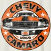Barn-T-shirt med Chevy Camaro-motiv