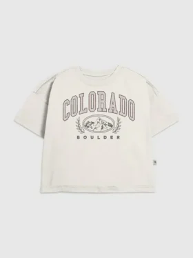 Barn-T-shirt med Colorado-motiv