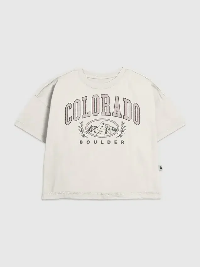 Barn-T-shirt med Colorado-motiv