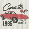 Barn-T-shirt med Corvette-motiv