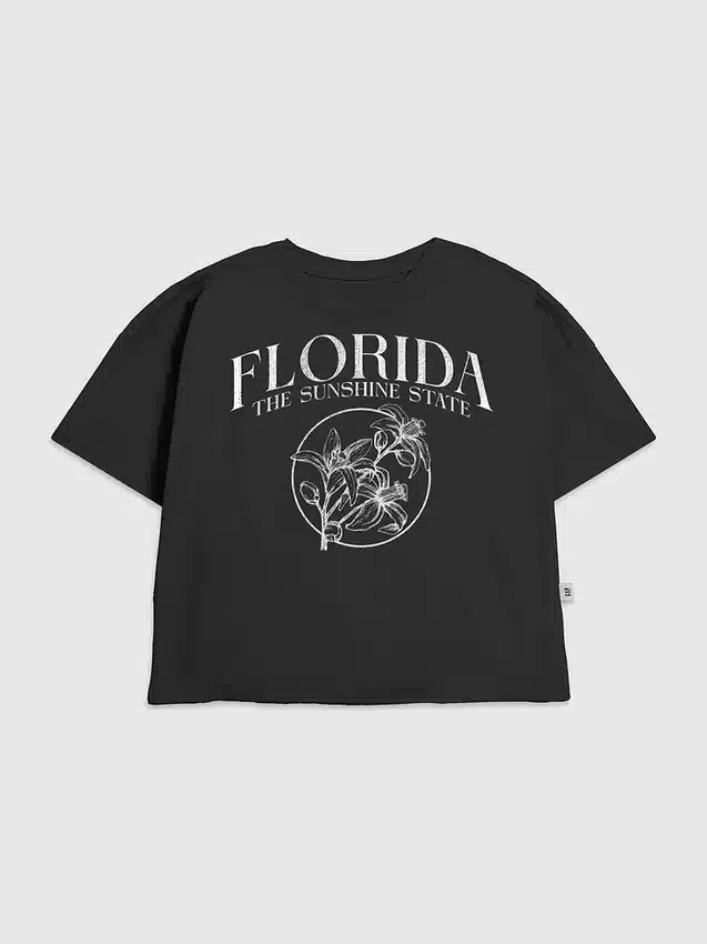 Barn-T-shirt med Florida Sunshine State-motiv